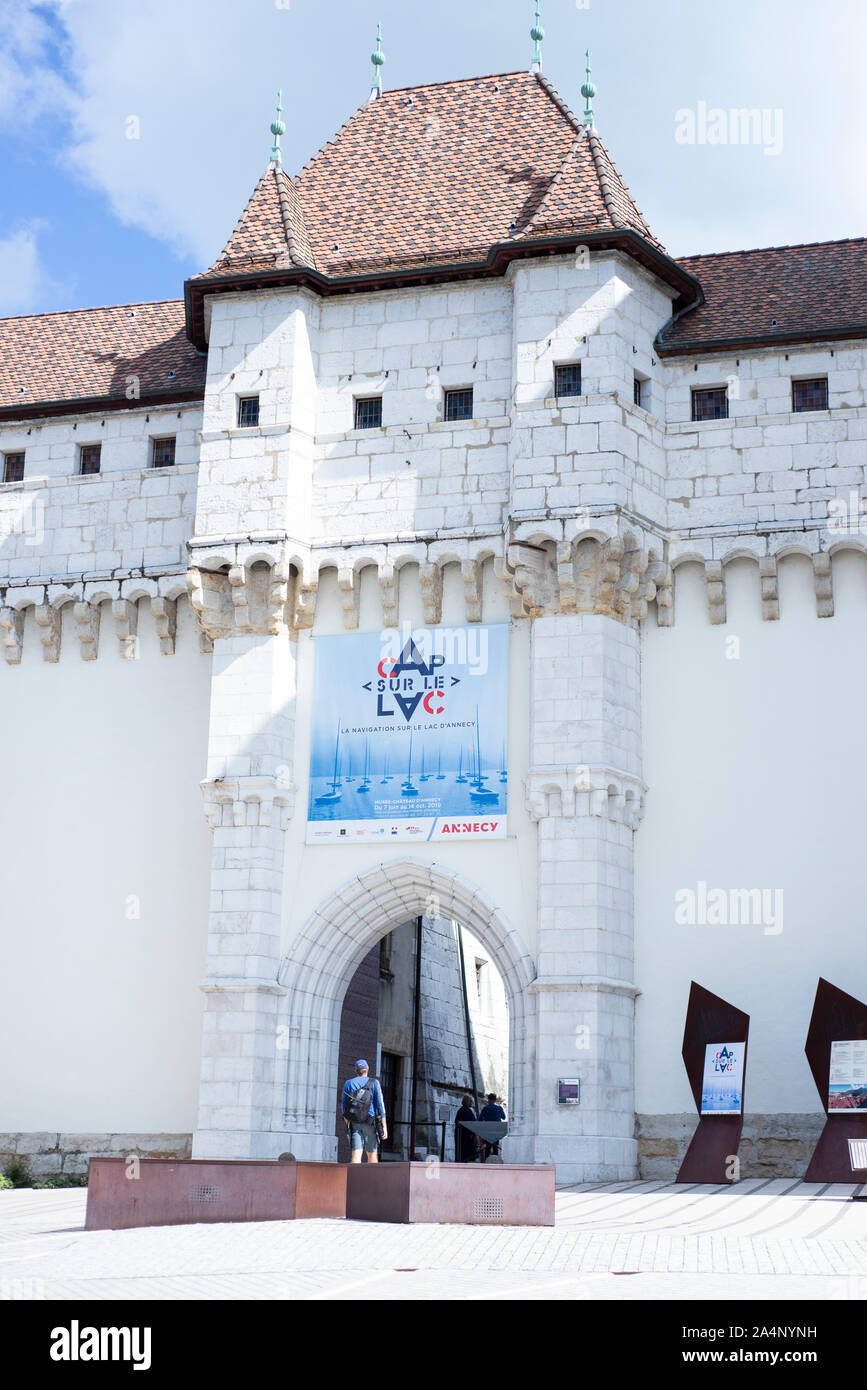 Entrance to Musee Chateau d'Annecy, Annecy, France Stock Photo - Alamy