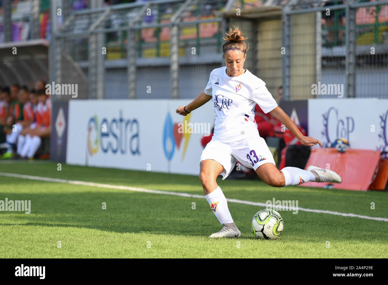 Claudia Neto (Fiorentina Femminile) during ACF Fiorentina femminile vs  Florentia San Gimignano, Italian Soccer Serie A Women Championship,  Florence, I Stock Photo - Alamy