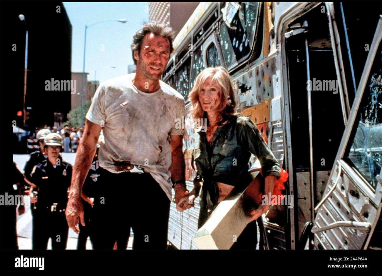THE GAUNTLET 1977 Warner Bros film with Clint Eastwood and Sondra Locke  Stock Photo - Alamy