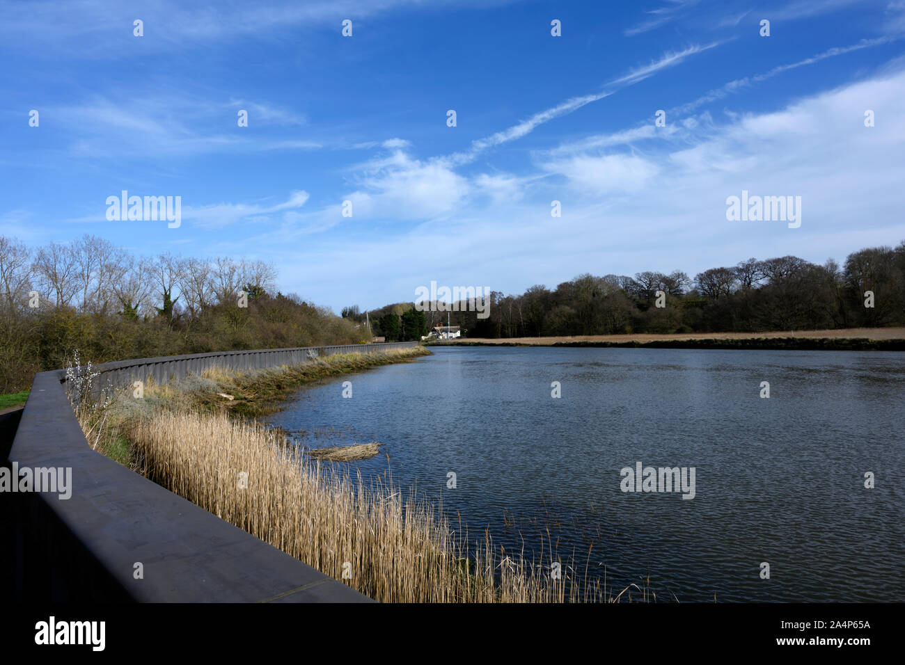 River Deben, Melton, Suffolk, England Stock Photo Alamy