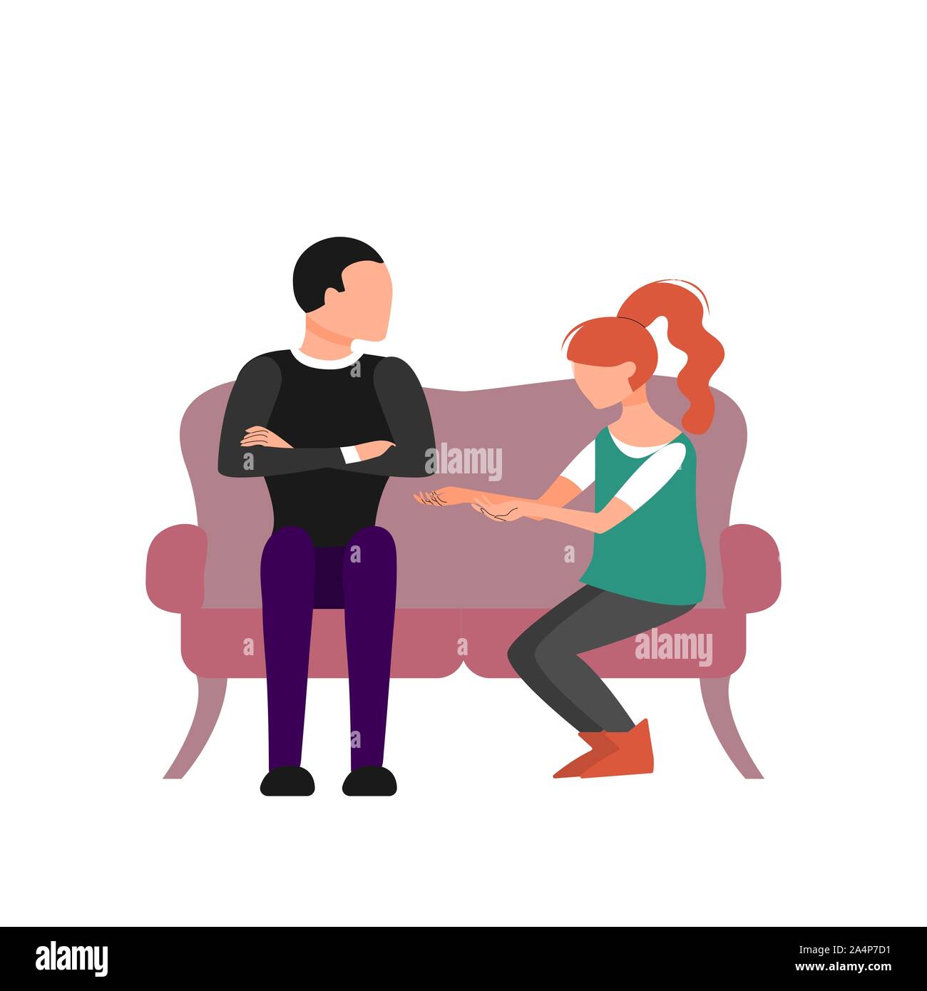 Говорят на двое что будет. Мужчина и женщина разговаривают вектор. Парочка на диване рисунок. Мужчина и женщина беседуют стилизованная картинка. Рисунок двое на диване.