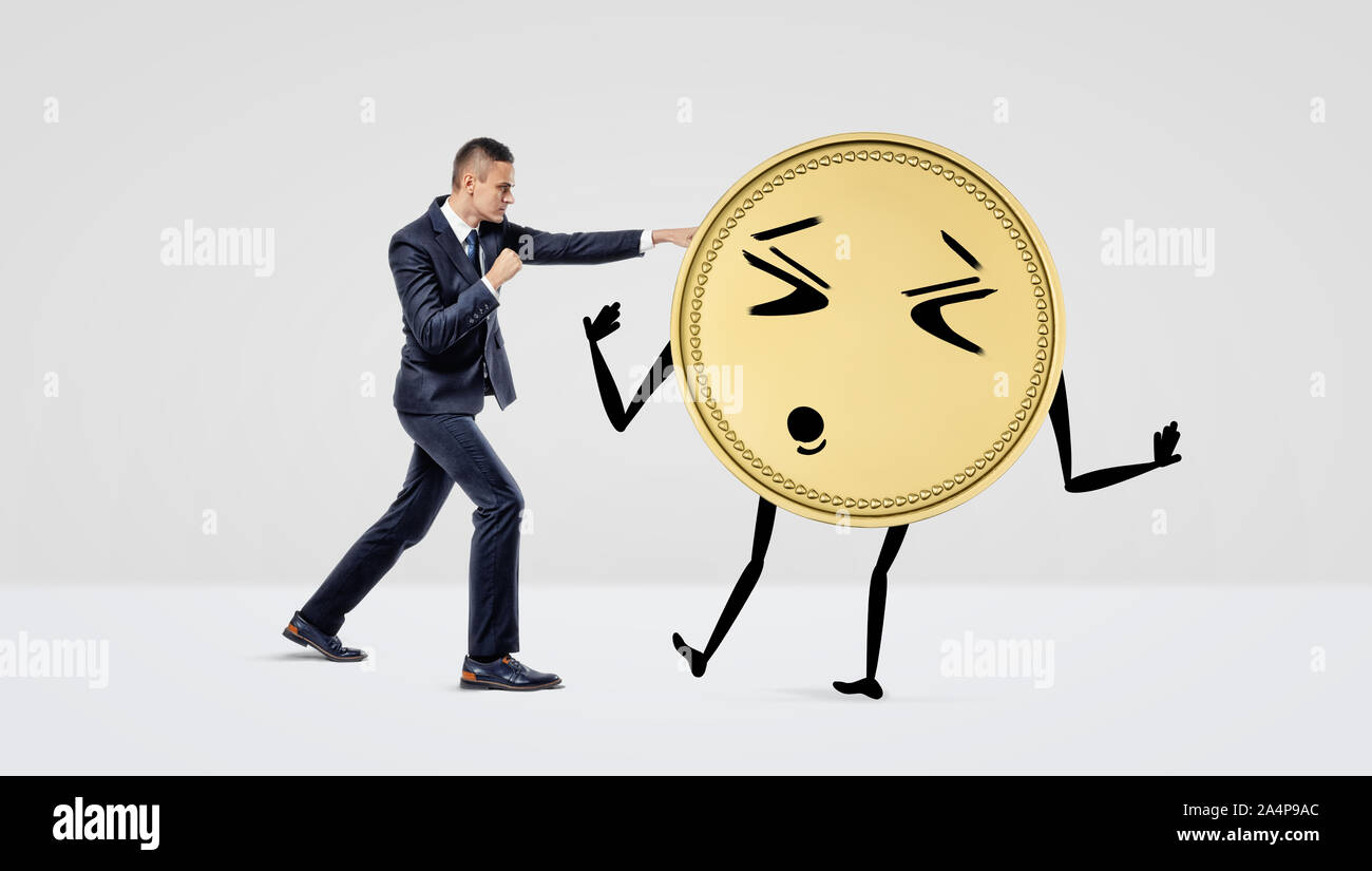 Fight money coin hires stock photography and images Alamy
