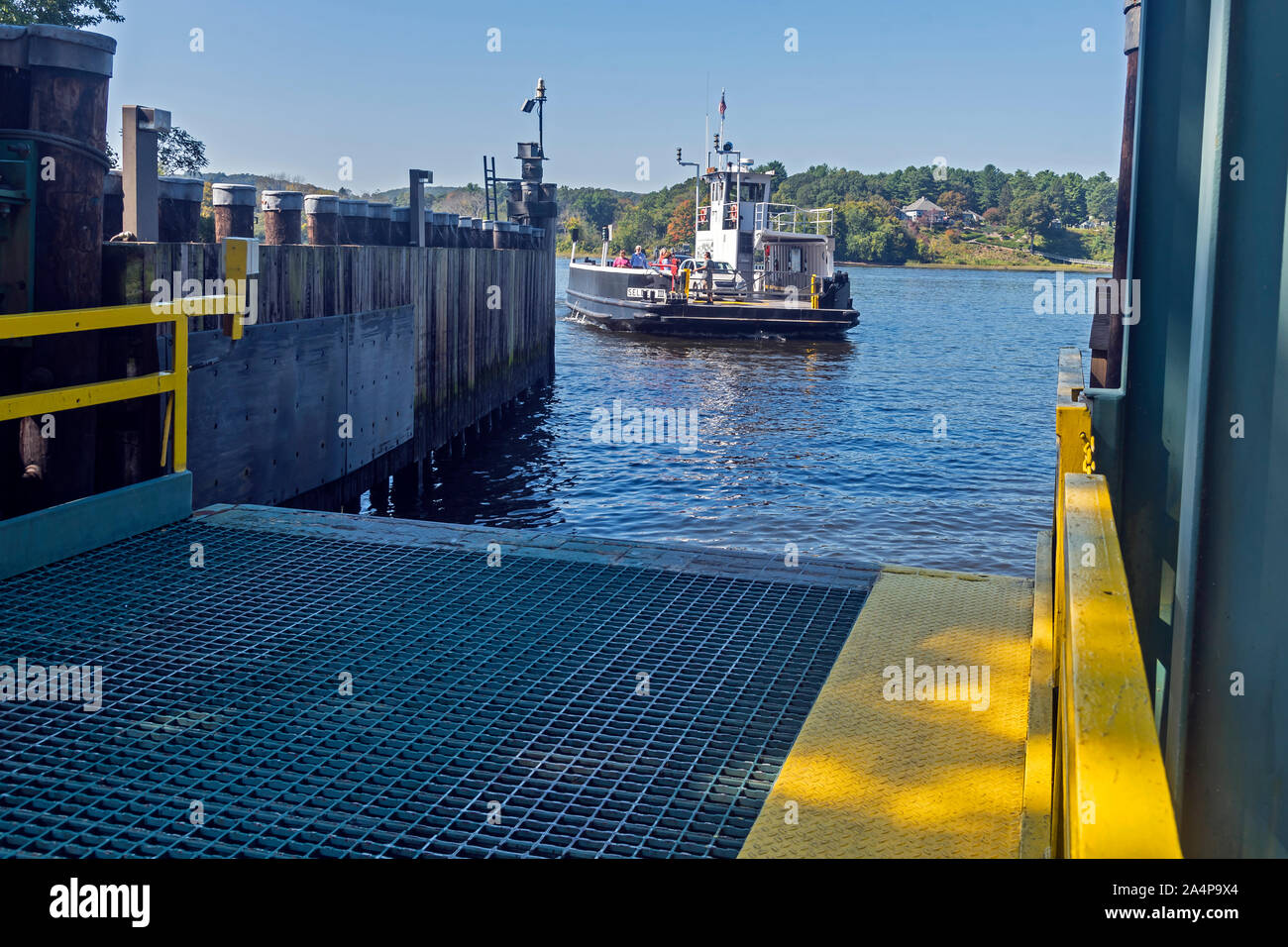 ChesterHadlyme Ferry, Connecticut , USA Stock Photo Alamy
