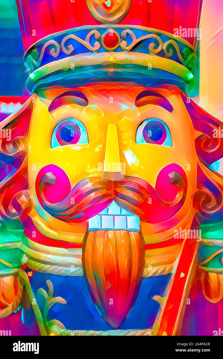 Christmas nutcracker which is a decorative nutcracker figurine most