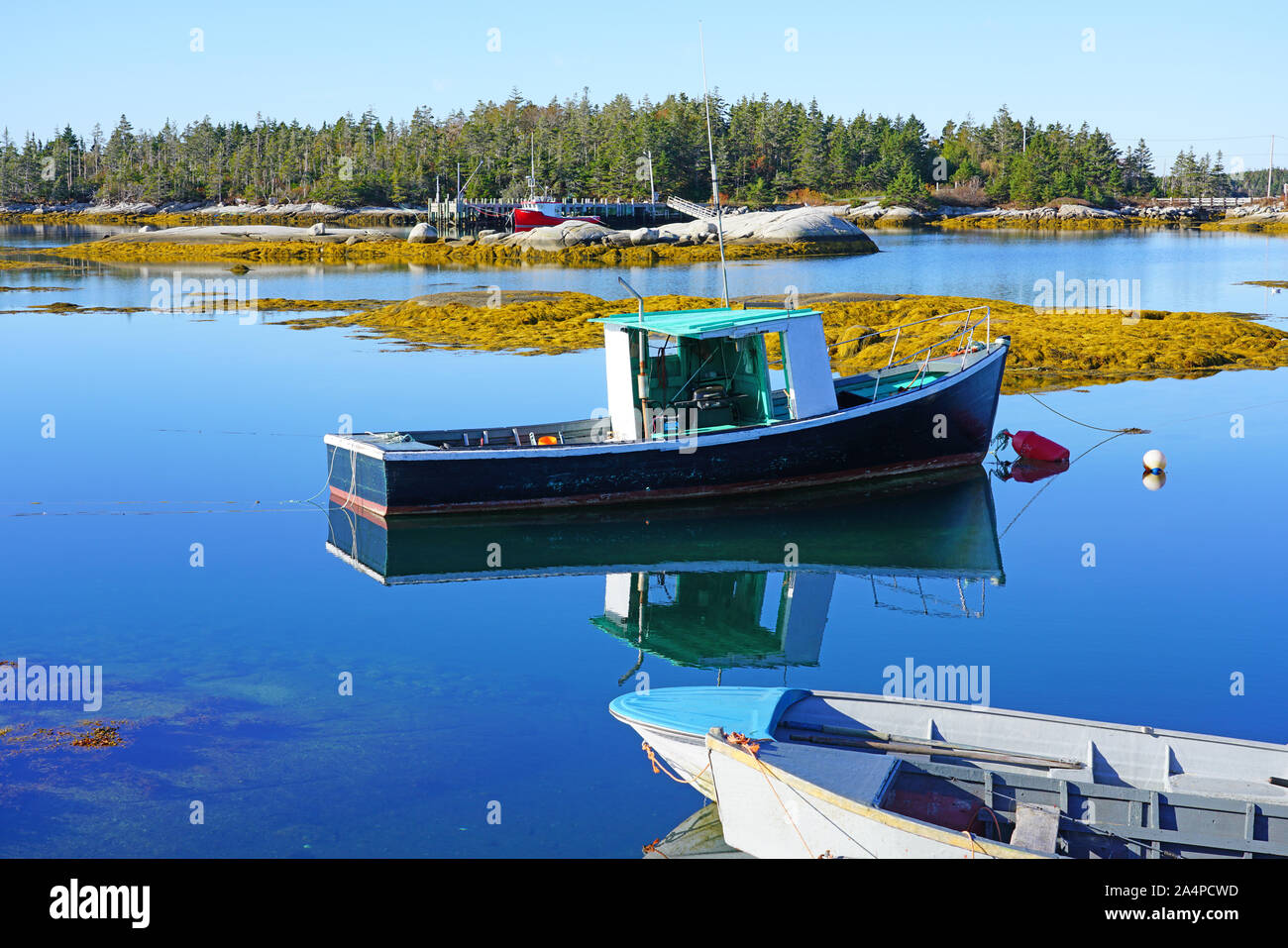 LOWER PROSPECT, NS, CANADA 6 OCT 2019 View of Lower Prospect, a small