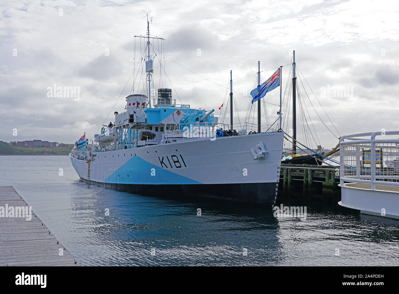 HALIFAX, NOVA SCOTIA 7 OCT 2019 View of the Maritime Museum of the