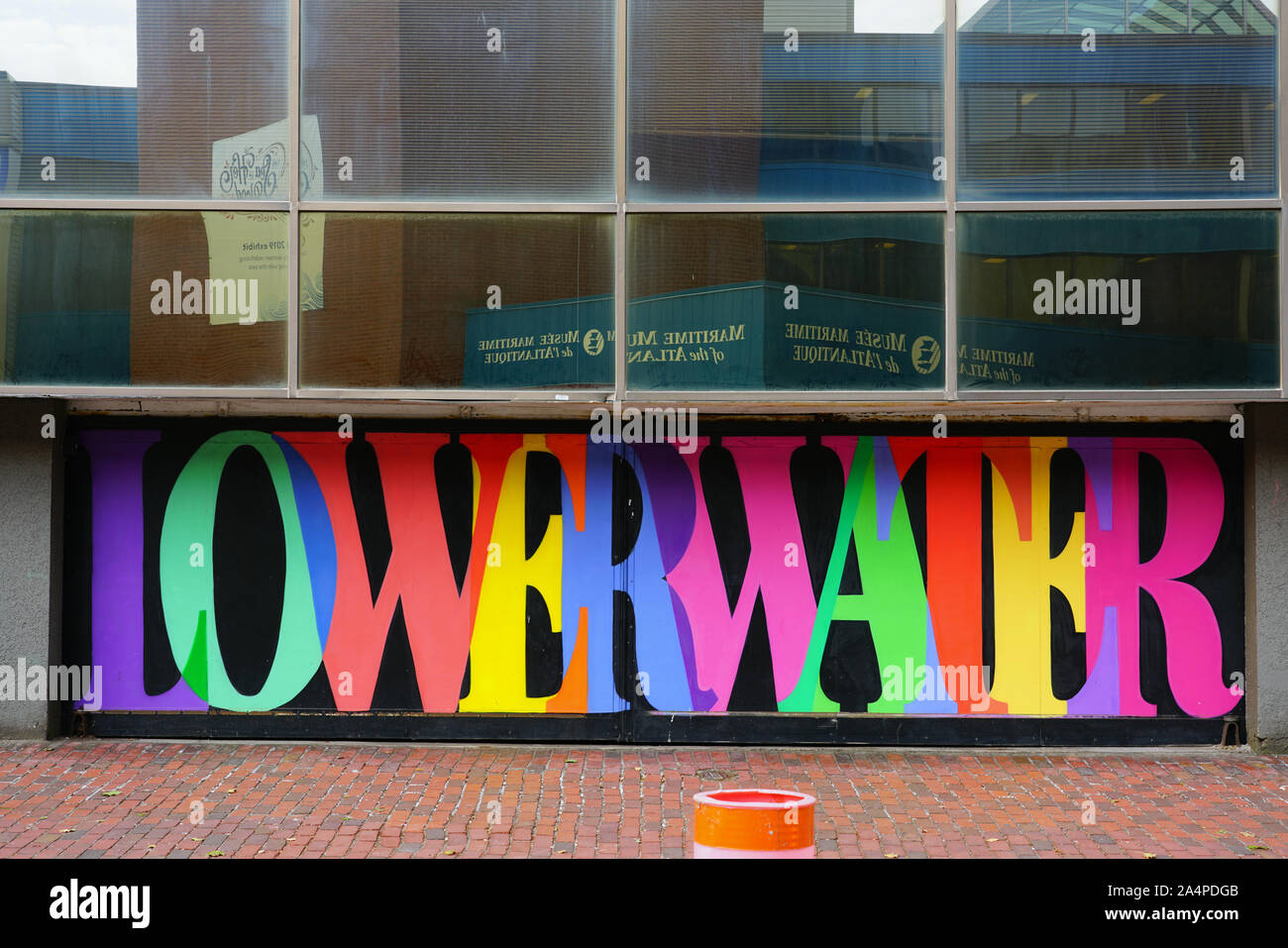 HALIFAX, NOVA SCOTIA 7 OCT 2019 View of the Maritime Museum of the
