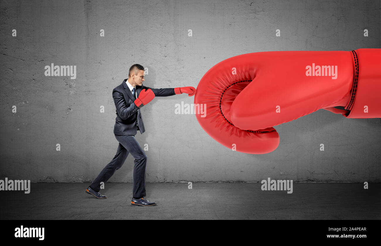 Giant boxing gloves hires stock photography and images Alamy
