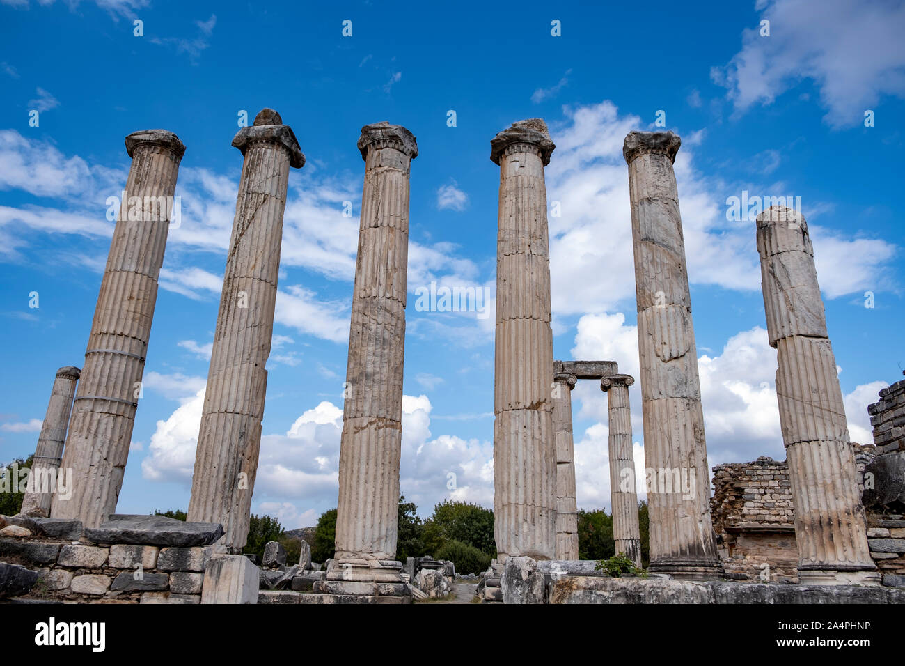 Afrodisias Ancient city. (Aphrodisias). The common name of many ancient cities dedicated to the goddess Aphrodite. The most famous of cities called Ap Stock Photo