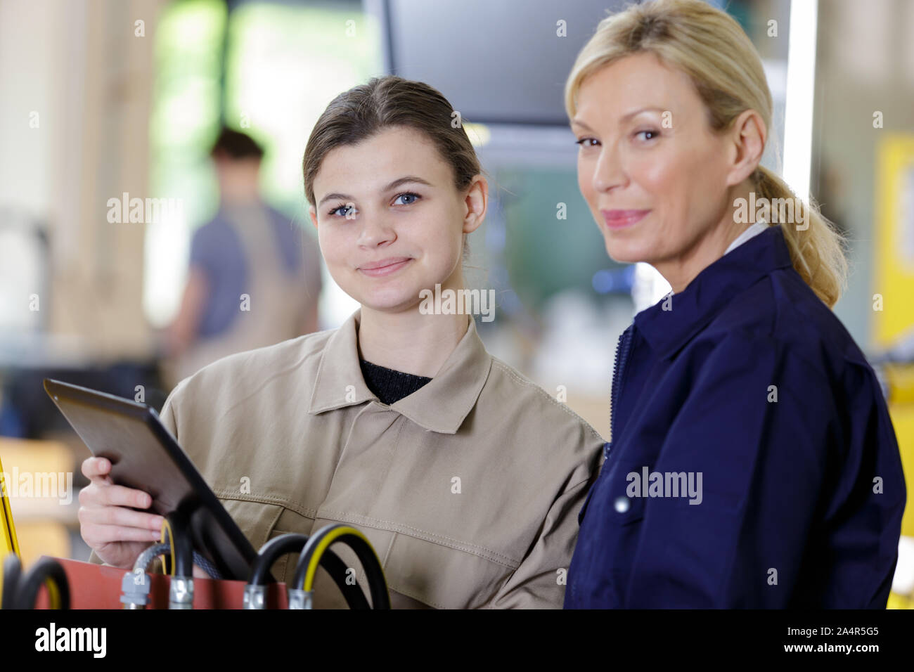 Portrait female apprentice engineer hi-res stock photography and images ...
