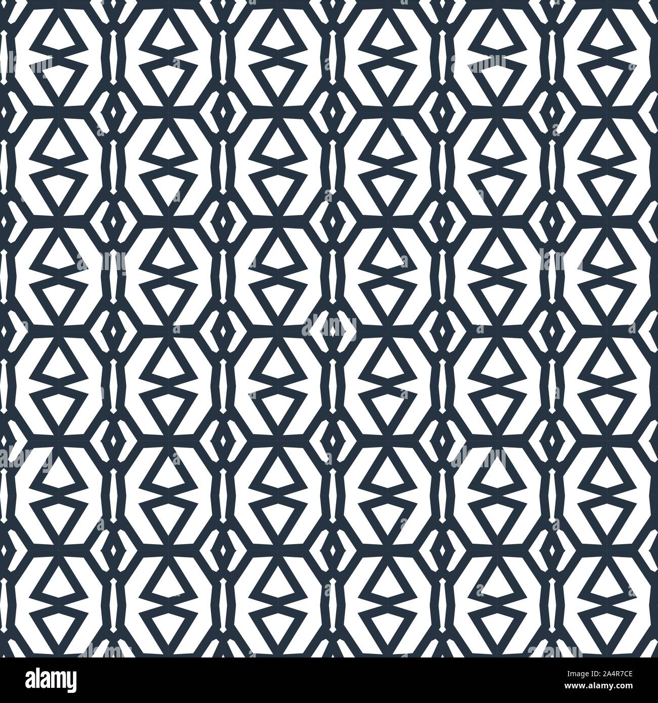 Seamless vector pattern in geometric ornamental style Stock Vector ...