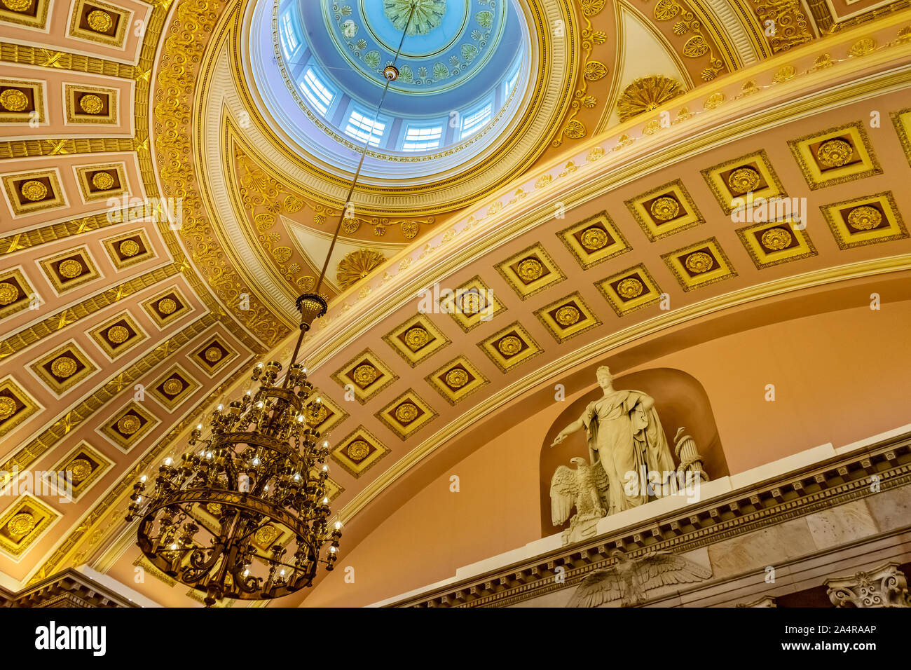 Liberty Eagle Plaster Ceiling Dome National Statutory Hall