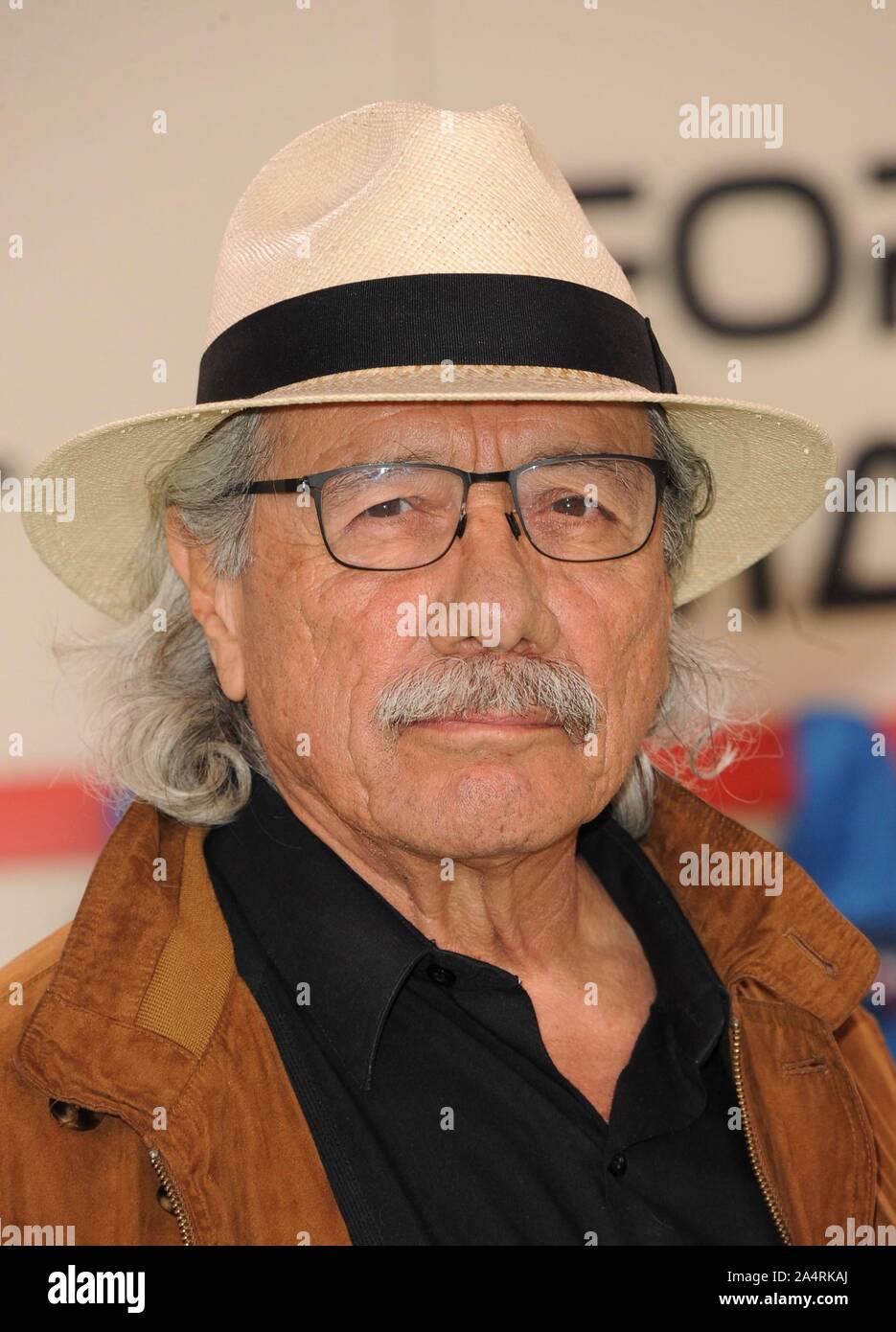 Los Angeles, CA. 15th Oct, 2019. Edward James Olmos at arrivals for FOR ALL MANKIND Series Premiere on Apple TV , Fox Regency Village Theater, Los Angeles, CA October 15, 2019. Credit: Elizabeth Goodenough/Everett Collection/Alamy Live News Stock Photo