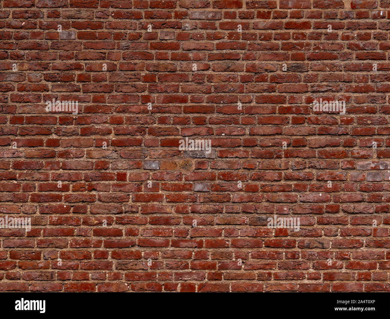 Background of old vintage red brick wall Stock Photo - Alamy