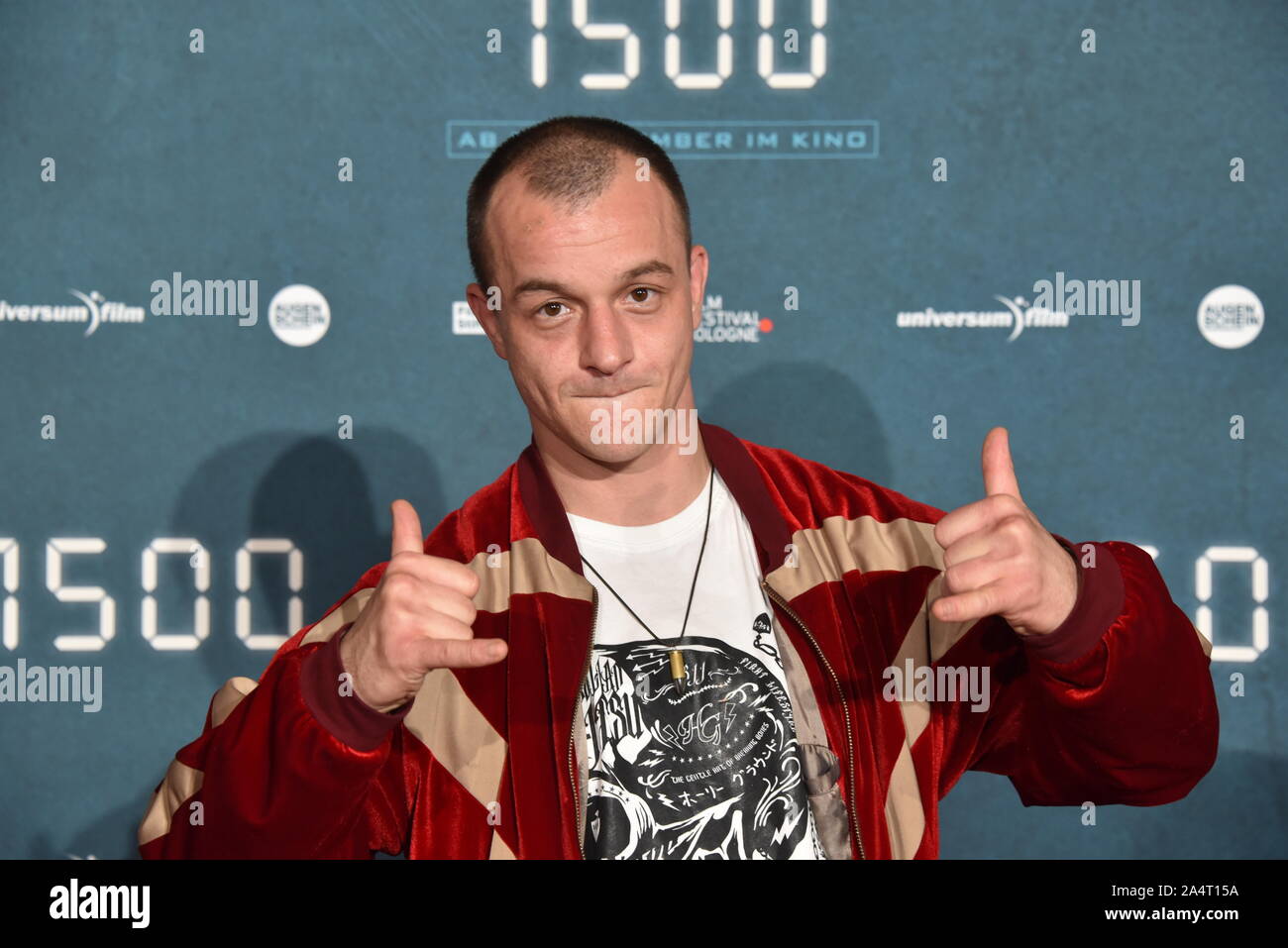 Cologne, Germany. 14th Oct, 2019. The actor Paul Wollin comes to the