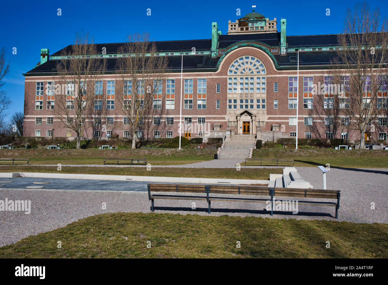 Swedish Royal Museum of Natural History (Naturhistoriska Riksmuseet)  designed by Axel Anderberg in 1916, Frescati, Stockholm, Sweden Stock Photo  - Alamy