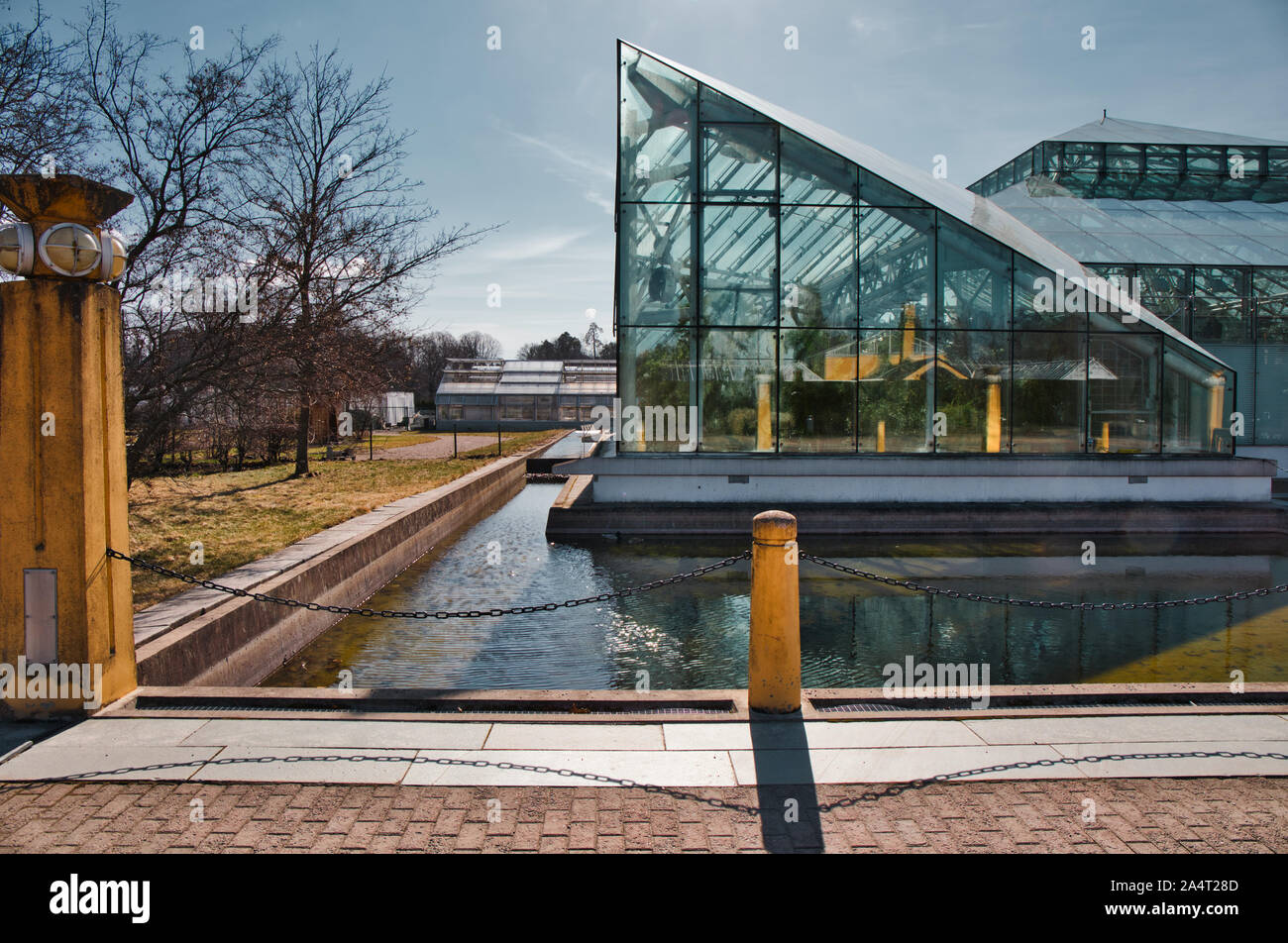 Edvard Anderson's Greenhouse at the Bergianska Tradgarden (Bergius