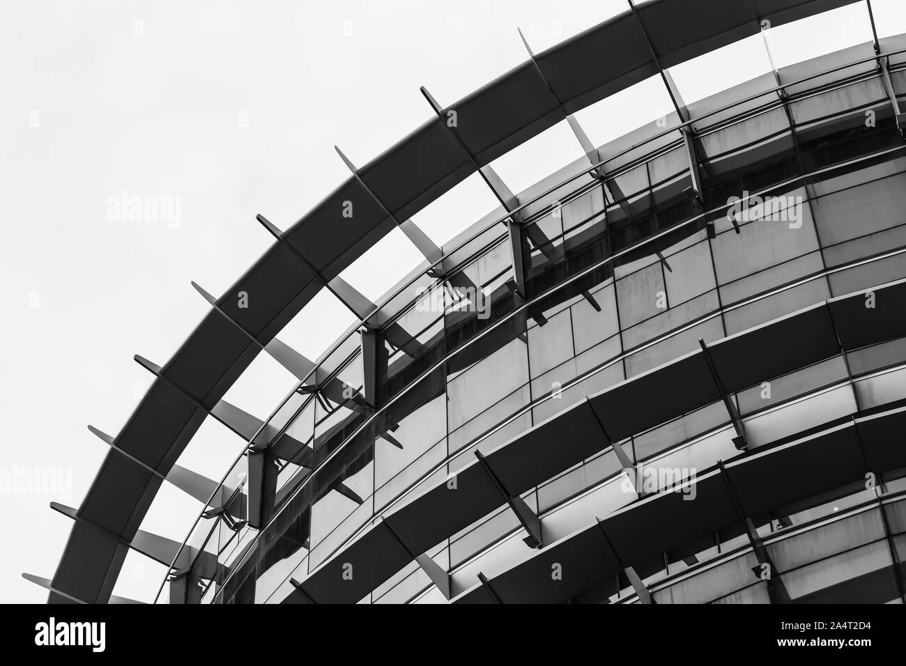 Singapore-11 OCT 2017:new Singapore Singpost centre building facade ...