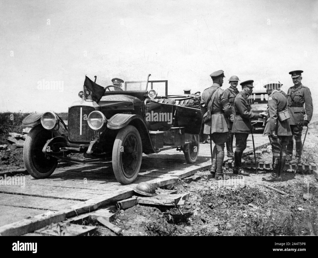 1916 Vauxhall D type staff car Stock Photo Alamy