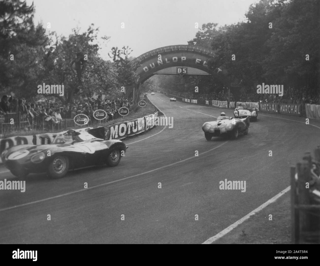 Le mans 1955 Black and White Stock Photos & Images Alamy