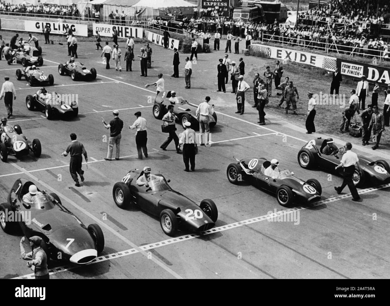 british gp starting grid