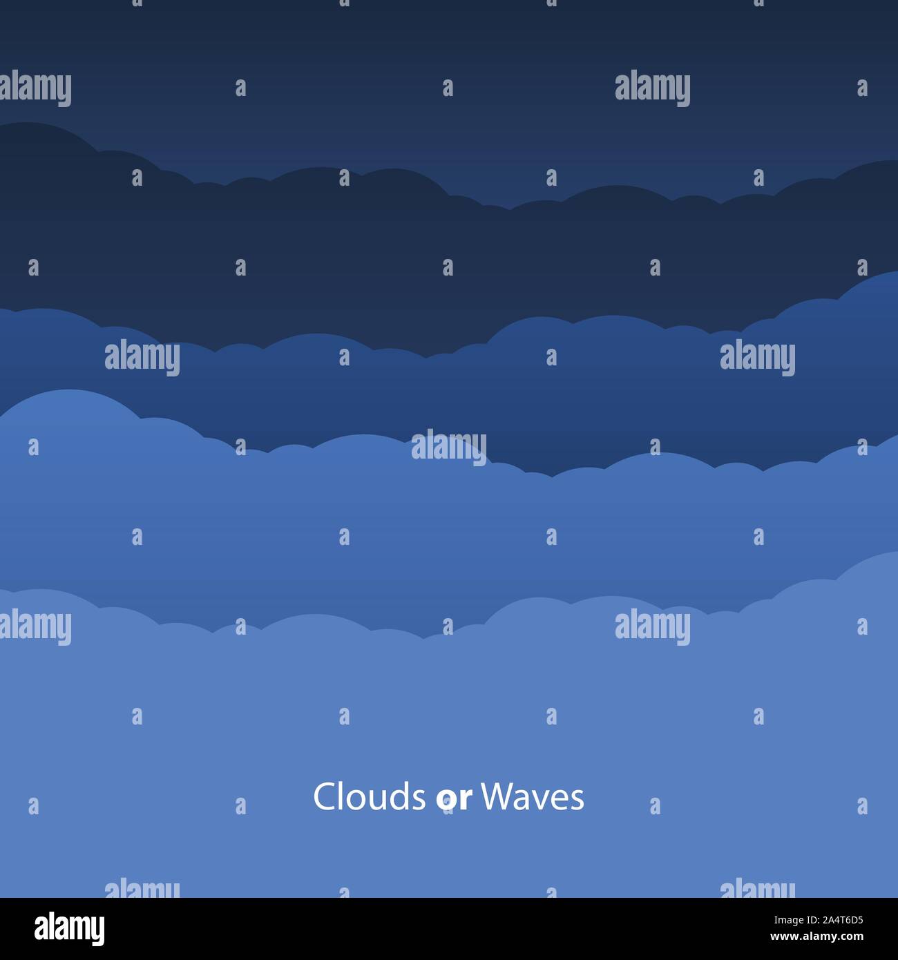 Abstract Clouds or Waves Background Vector Stock Vector Image & Art - Alamy