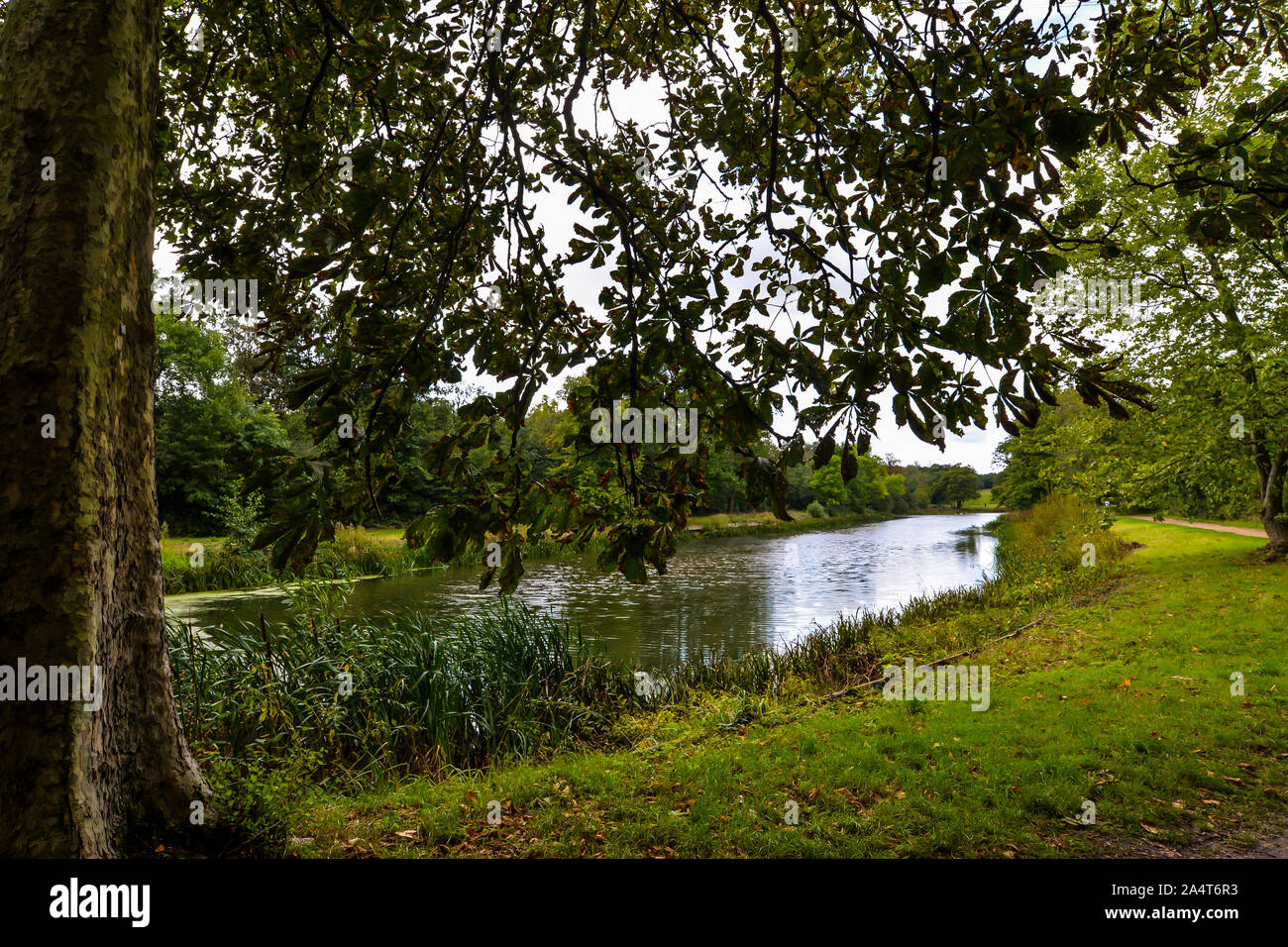 Wanstead Park in the east of London - UK Stock Photo