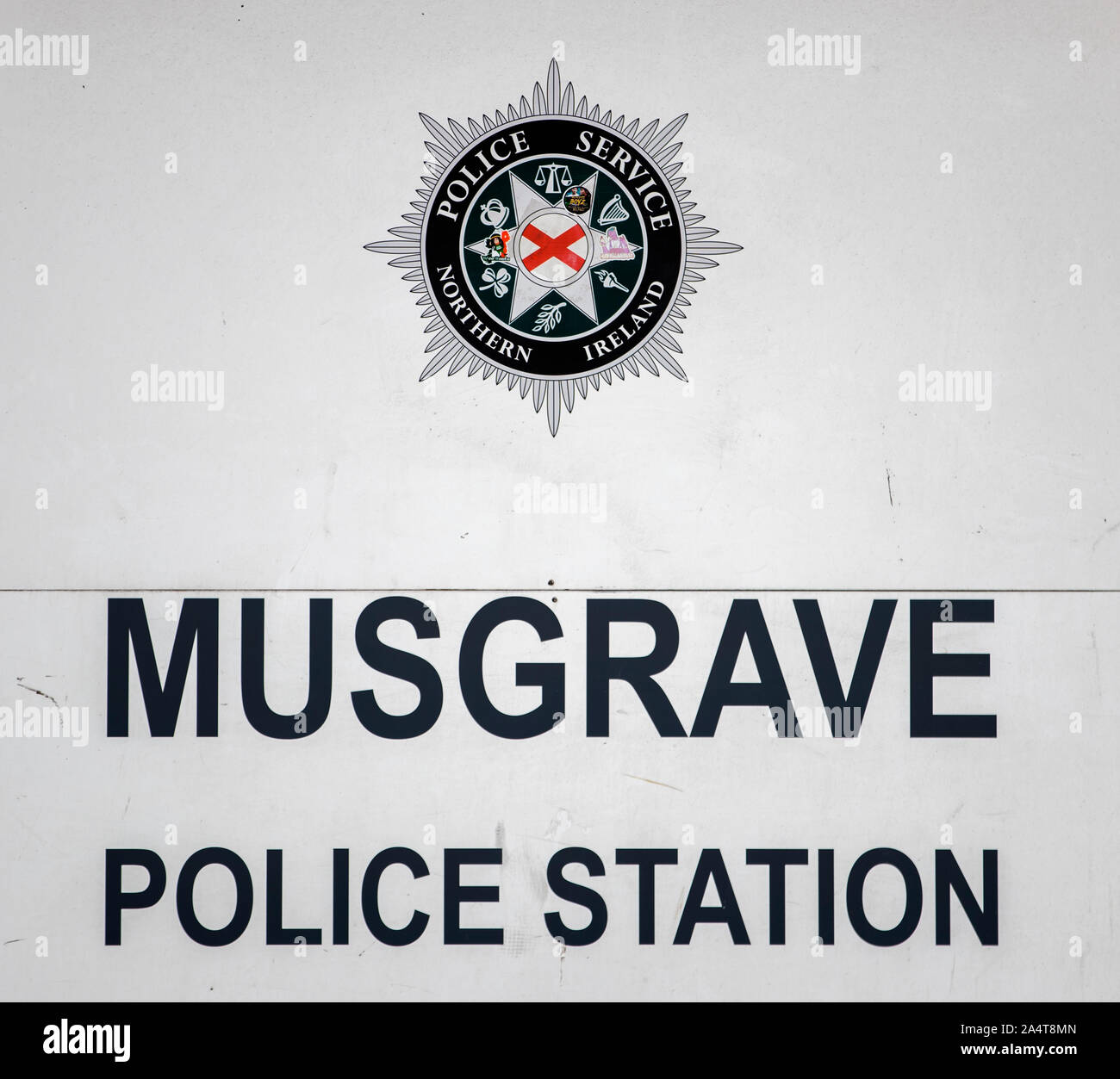 Musgrave Police Station, Belfast Stock Photo Alamy