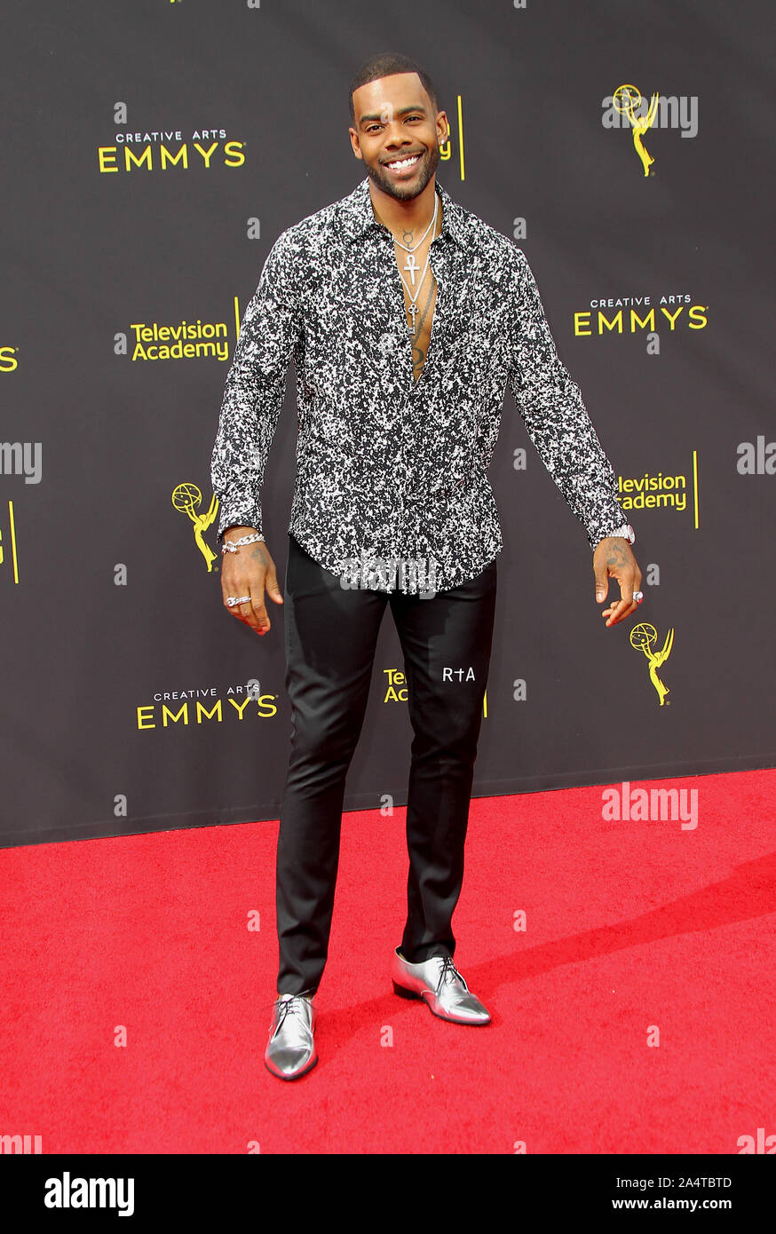 Creative Arts Emmy 2019 - Day 1 Arrivals held at the Microsoft Theatre in Los Angeles, California. Featuring: Mario Where: Los Angeles, California, United States When: 15 Sep 2019 Credit: Adriana M. Barraza/WENN.com Stock Photo