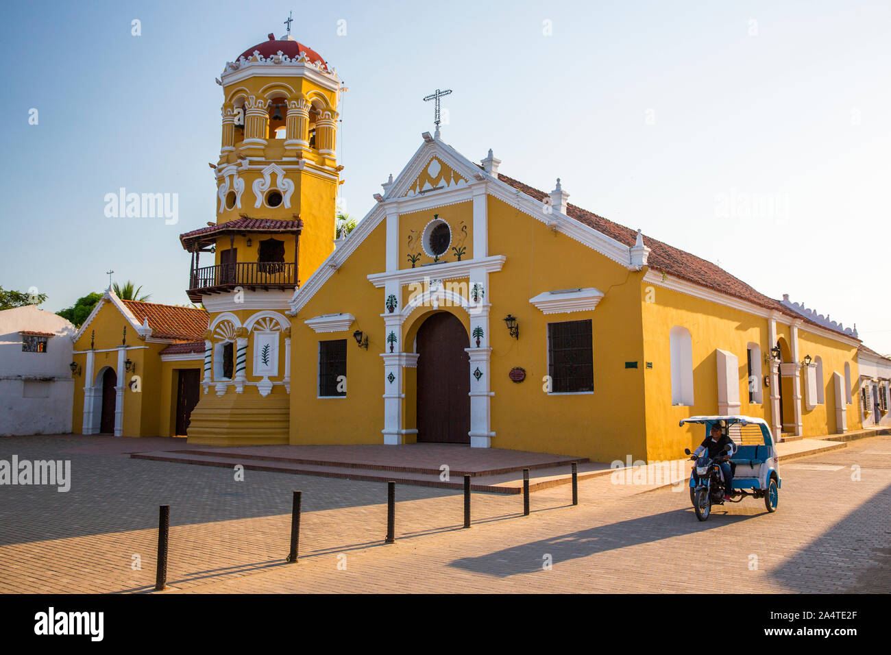 Iglesia De Santa Barbara Santa Cruz de Mompox Colombia Stock