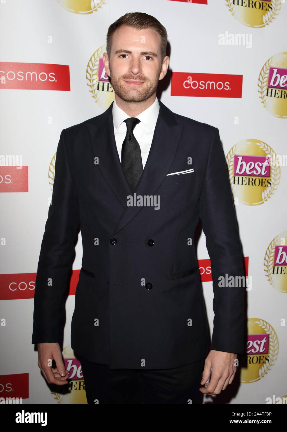 London, UK. 15th Oct, 2019. Richard Jones attends The Best Heroes Awards 2019 at The Bloomsbury Hotel. Credit: SOPA Images Limited/Alamy Live News Stock Photo