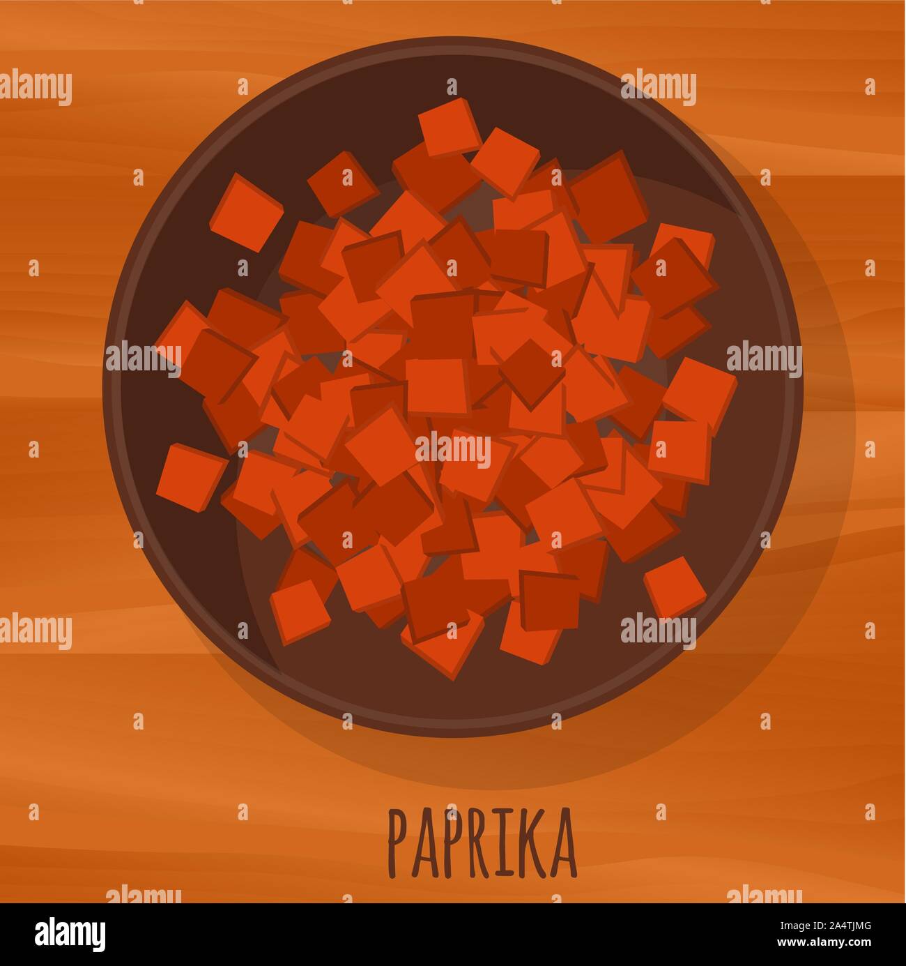 Paprika Stock Vector Images - Alamy