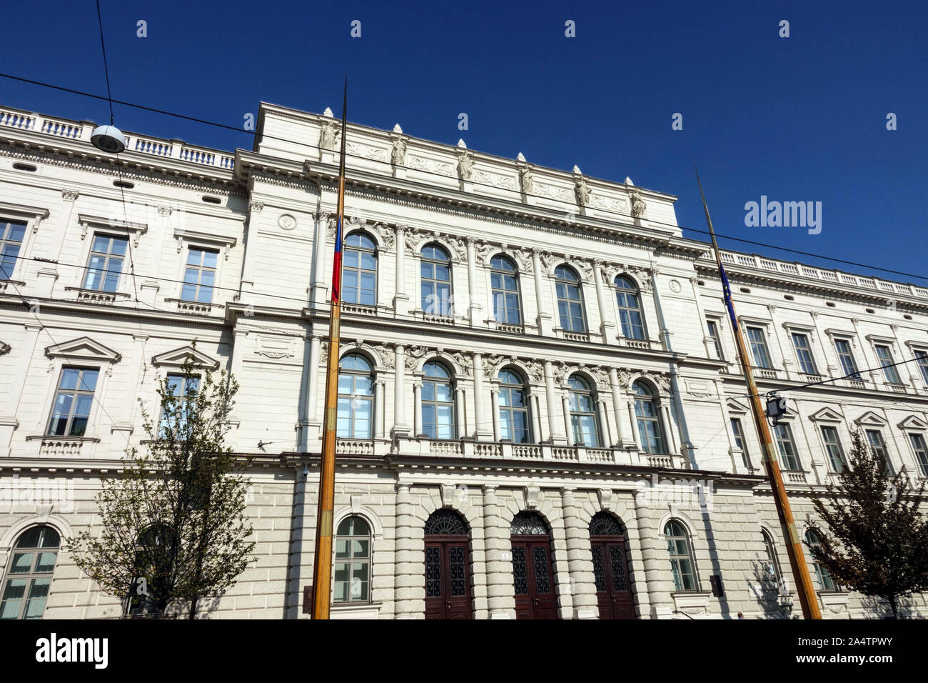 Constitutional Court, Ustavni Soud Brno Czech Republic Stock Photo