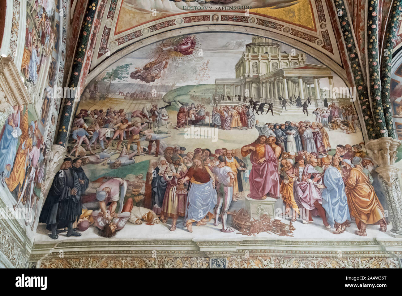 The preaching of the antichrist hi-res stock photography and