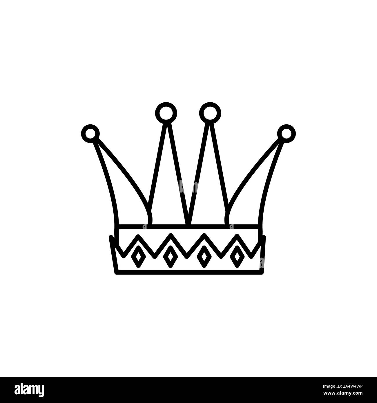 crown royal luxury isolated icon Stock Vector Image & Art - Alamy