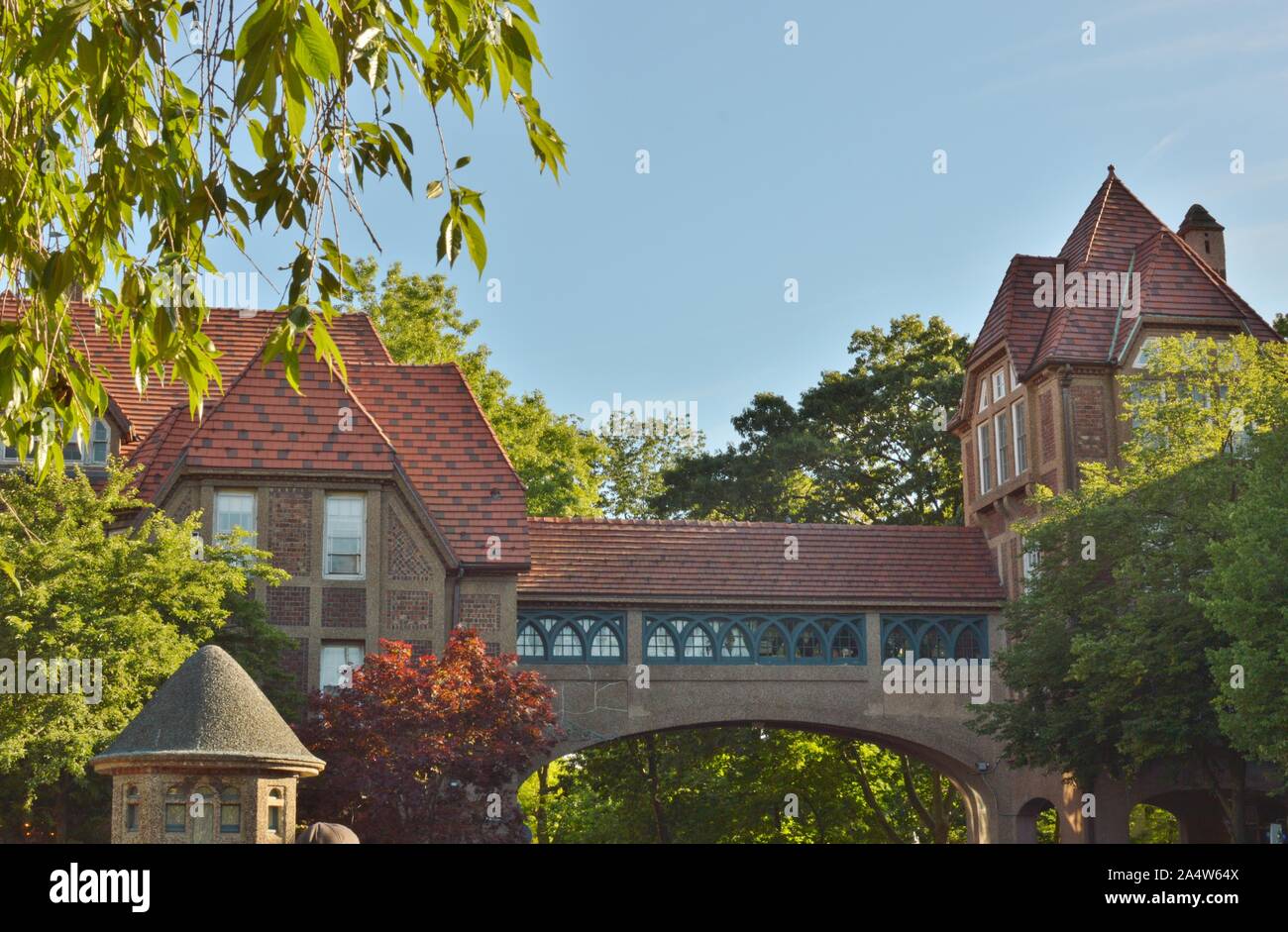 Forest Hills Neighborhood in Queens - Forest Hills Neighborhood In Queens New York Is Filled With Historic Buildings And Old Fashioned Architecture 2A4W64X