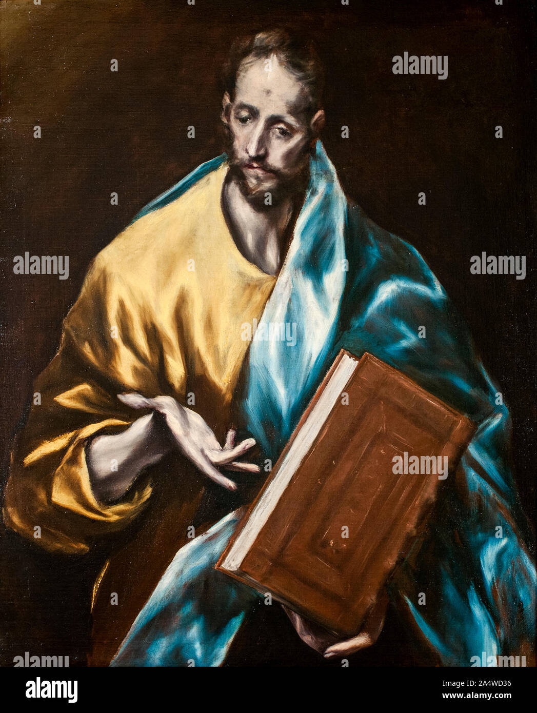 El Greco, Apostle St James the Less, painting, 1610-1614 Stock Photo