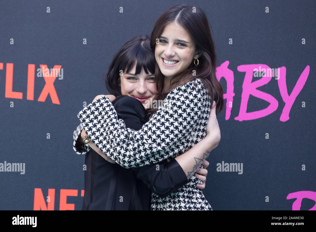 Roma, Italy. 16th Oct, 2019. Alice Pagani and Benedetta Porcaroli