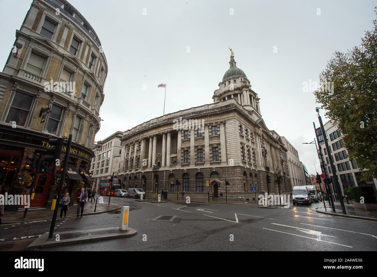 Old Bailey GV General View, London. Stock Photo
