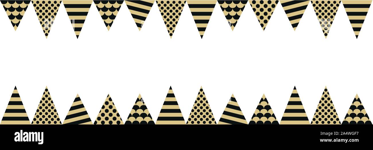 abstract background with triangle with different pattern vector illustration EPS10 Stock Vector
