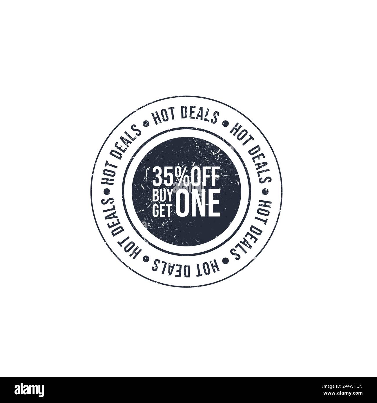 Discount sale grunge rubber stamp. Vector illustration on white background. Business concept