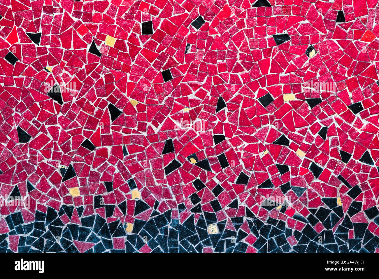 Vintage red mosaic wall tiles abstract background Stock Photo - Alamy