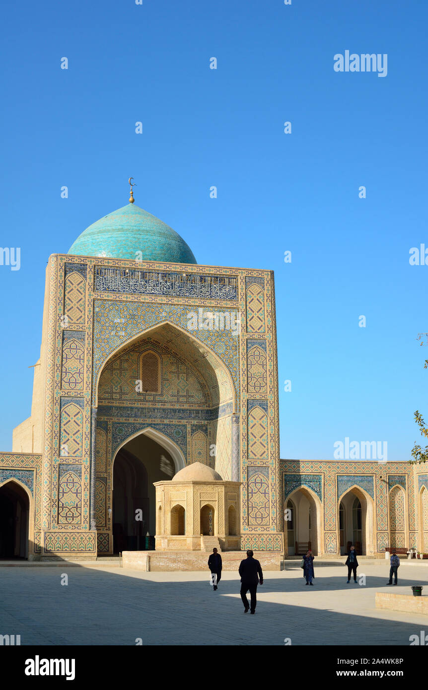 Kalon mosque. Bukhara, a UNESCO World Heritage Site. Uzbekistan Stock Photo