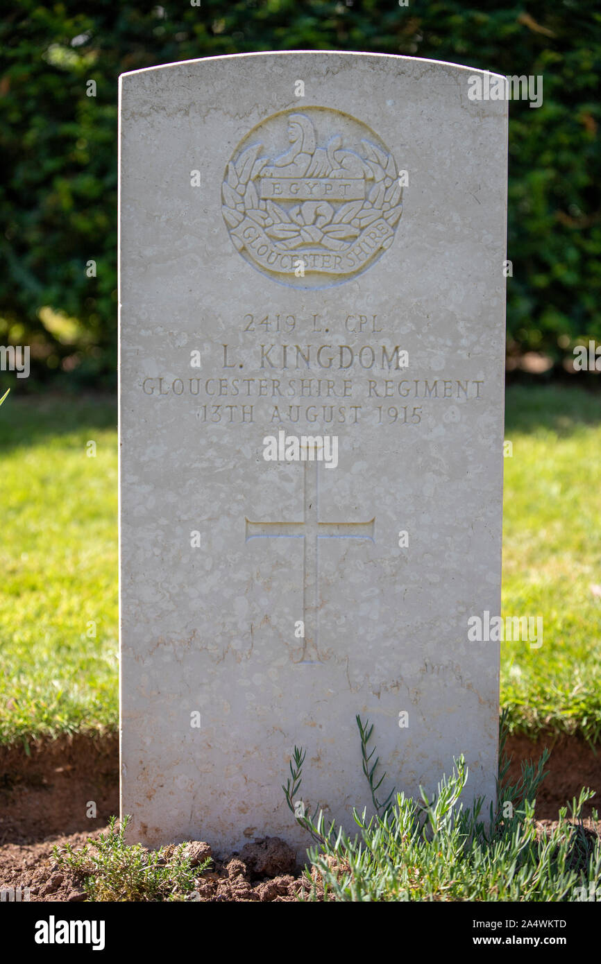 Commonwealth War Graves Commission Grave of L Kingdom of the 4th Bn