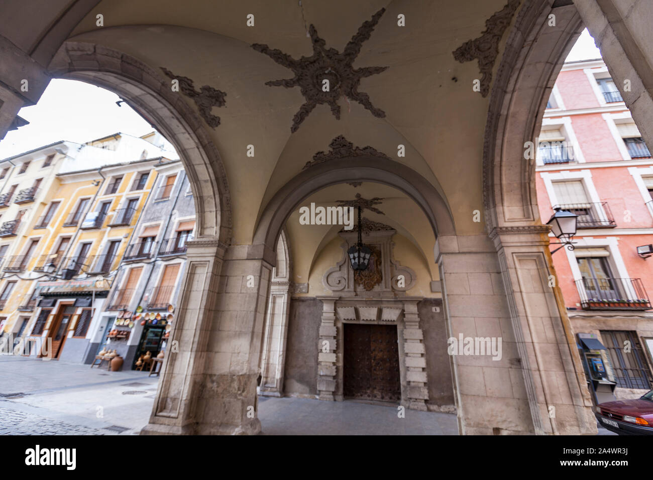 Plaza mayor arcade hi-res stock photography and images - Alamy