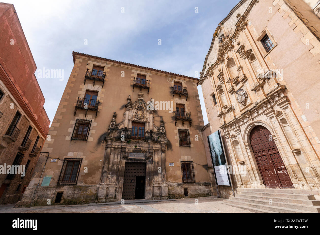 Seminario Conciliar de San Julián, Plaza de la Merced , Cuenca, Castille La  Mancha, Spain Stock Photo - Alamy