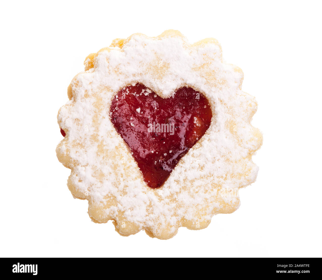 Christmas cookie isolated on white background Stock Photo