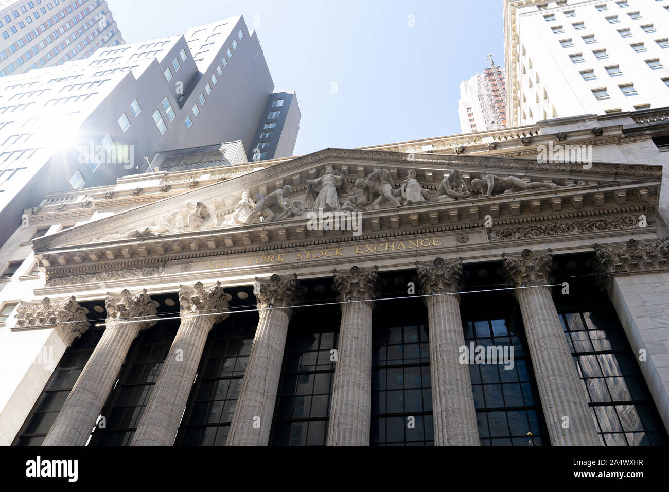 New York City Stock Exchange Stock Photo - Alamy