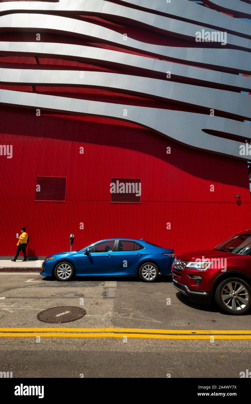Petersen Automotive Museum. Los Angeles, California, USA Stock Photo