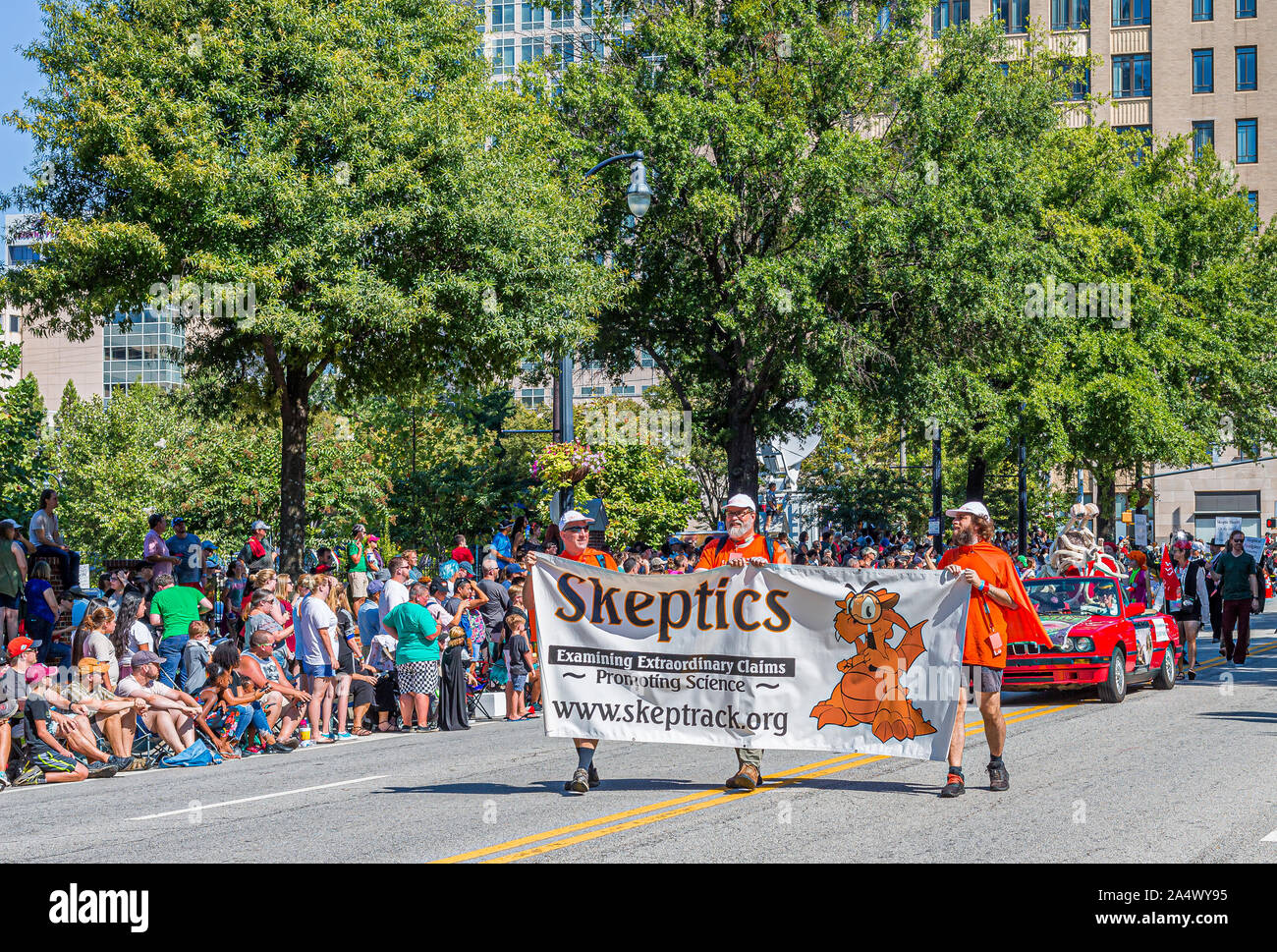 Banner for Skeptic Society Stock Photo